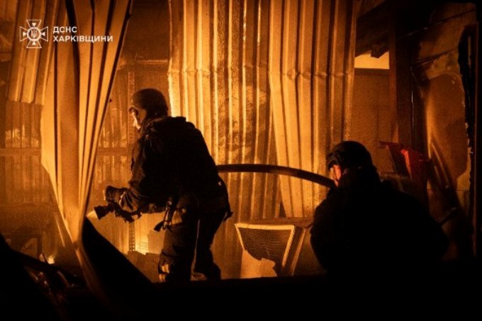 Новини Харкова: пожежі після ударів дронів
